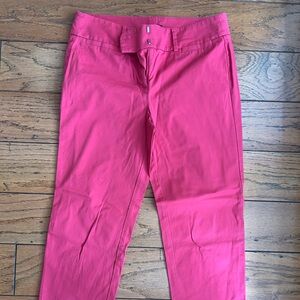 Ann Taylor Signature Fuchsia Pants